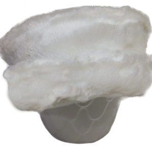 The Hayden Lane Collection American-Made Off-White Faux Fur Winter Hat